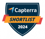 Capterra Shortlist 2024 badge