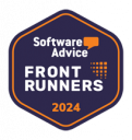 Software Advice FrontRunners 2024 badge